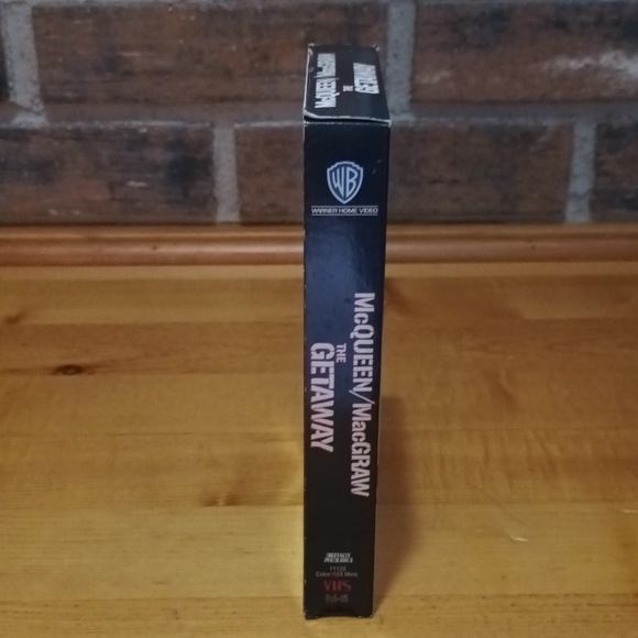 6/$15 The getaway 1972 vhs tape - Picture 4 of 7